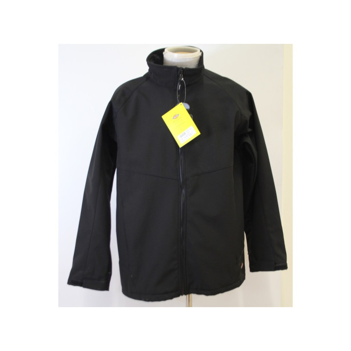 Dickies Giacca a Vento con zip  da Uomo - Taglia L - Nero