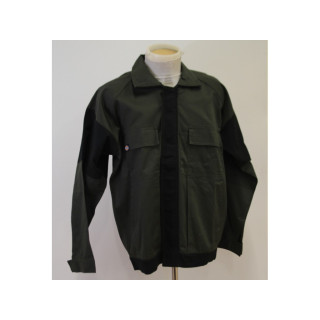 Dickies Giacca da lavoro con zip  da Uomo - Taglia L - Verde Oliva/ Nera