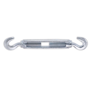 Turnbuckles Two Hook Zinc Plated M8