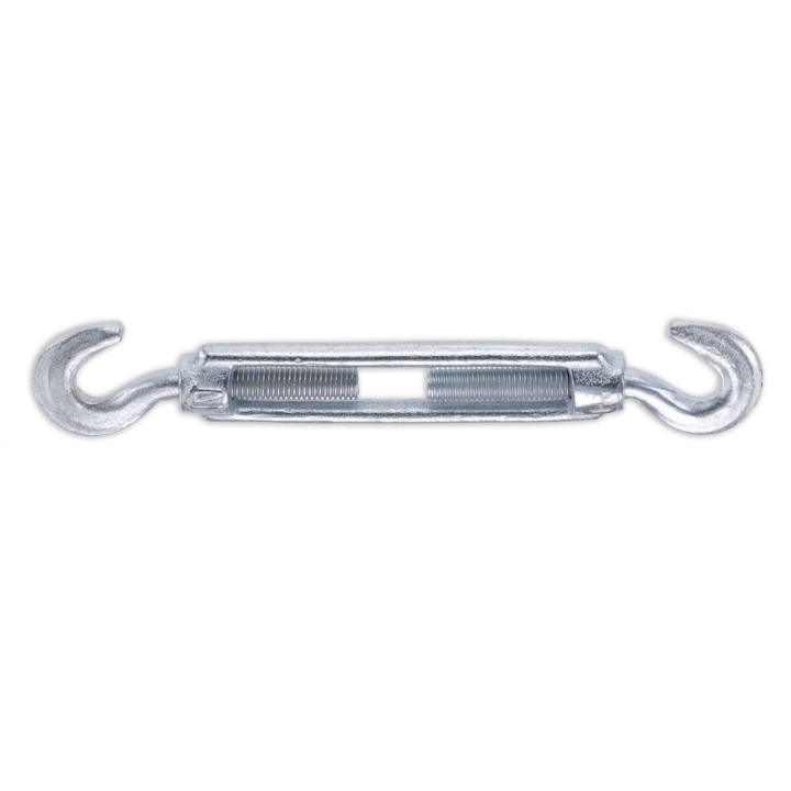 Turnbuckles Two Hook Zinc Plated M8