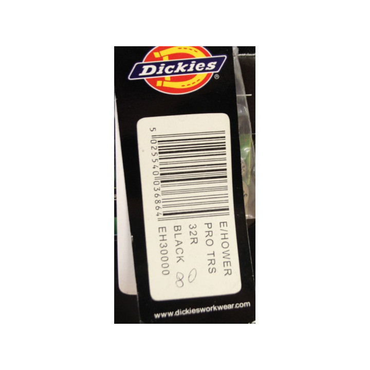 Dickies Pantalone Eisenhower Pro EH30050 da Uomo Nero - Taglia 50