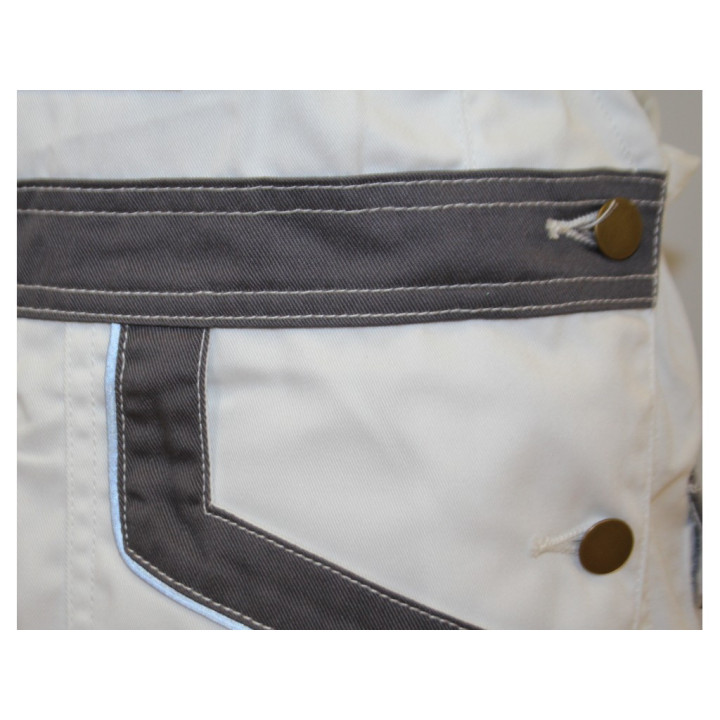 Dickies Pantalone Industry 260 da Uomo Grigio/Bianco - Taglia 50