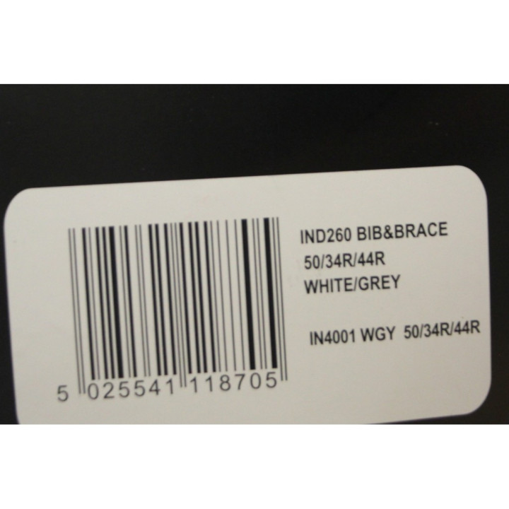 Dickies Pantalone Industry 260 da Uomo Grigio/Bianco - Taglia 50