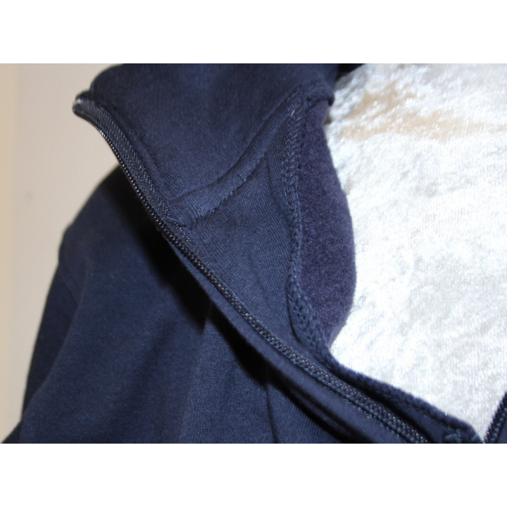 Pyramid Completo Tuta Felpata Unisex Blu Navy - Taglia L