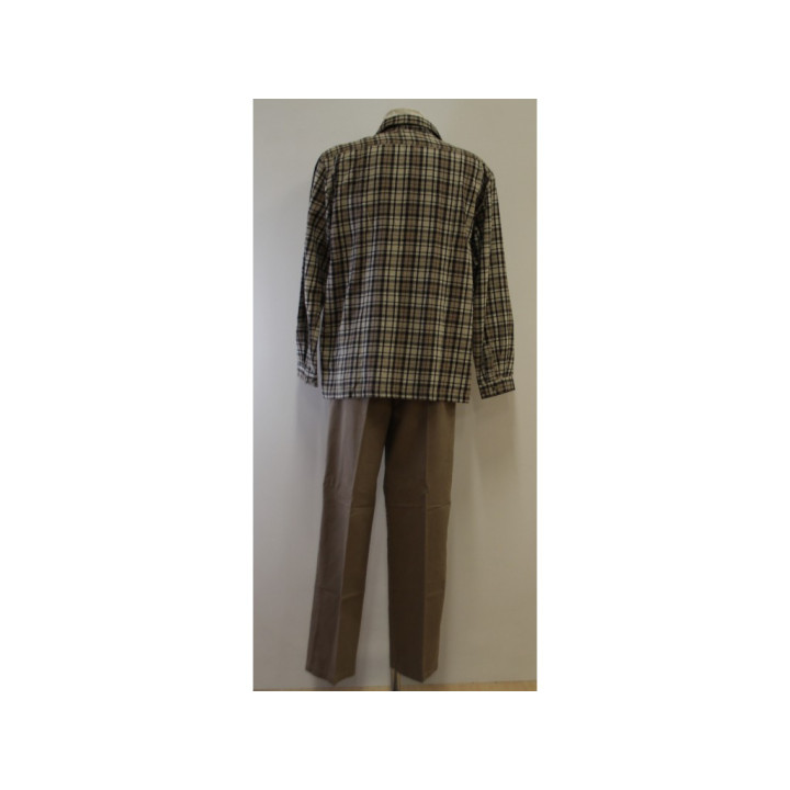 Pyramid Completo Tuta Felpata Unisex Blu Navy - Taglia L