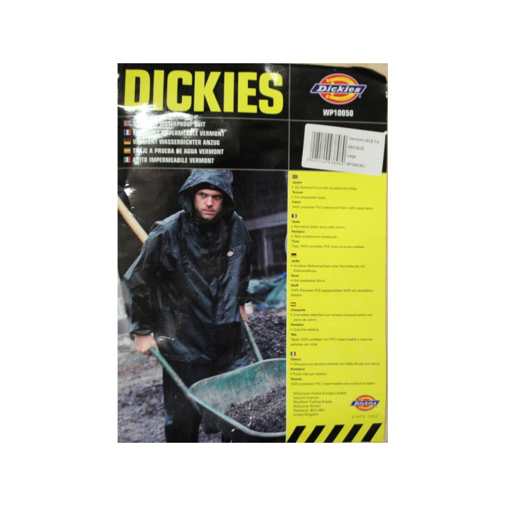 Dickies T-shirt Uomo con stampa- Taglia L - Bianca