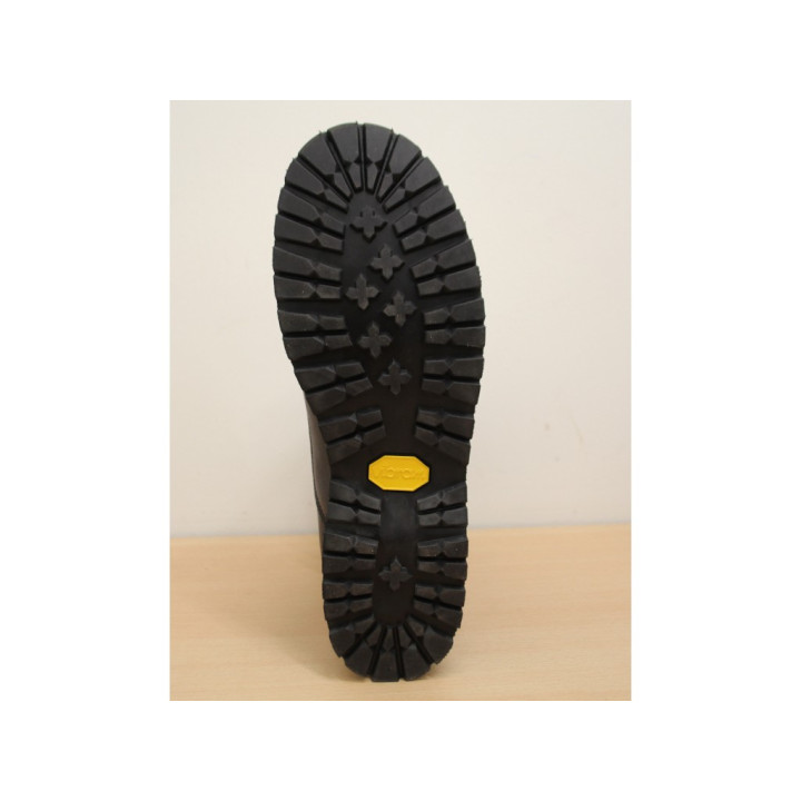 Stivaletto Militare Classico da Uomo in Pelle - EUR 45 - Testa di Moro