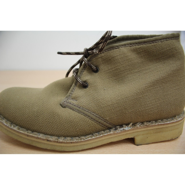 Scarpa Artigianale da Uomo Stile Desert - EUR 39 - Beige