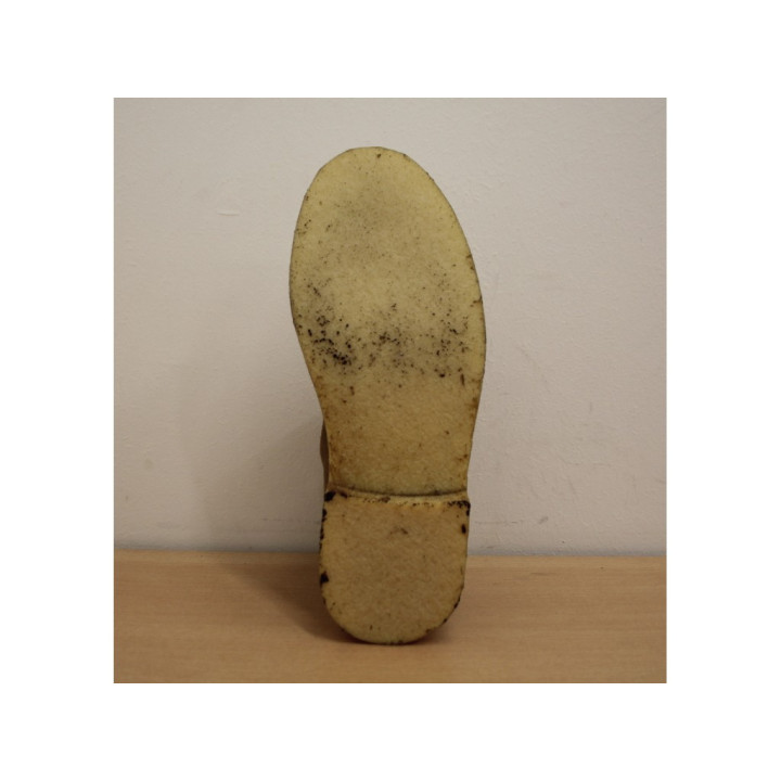 Scarpa Artigianale da Uomo Stile Desert - EUR 39 - Beige