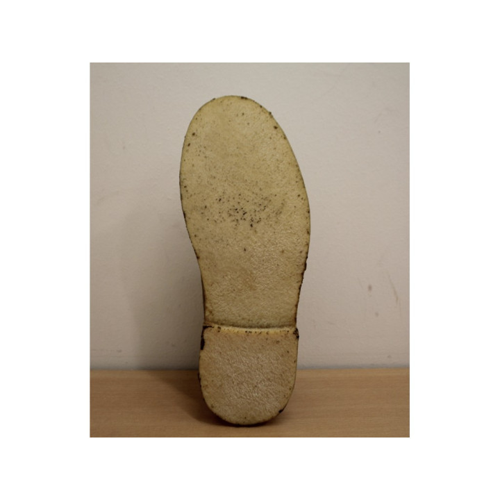 Scarpa Artigianale da Uomo Stile Desert - EUR 42 - Beige con suola Chiara