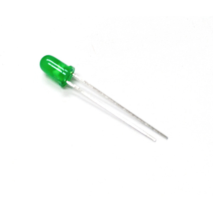 LED GREEN 5V THT 5mm