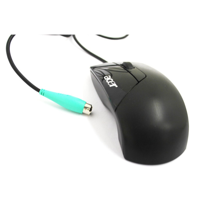 ACER M-SBR-ACR2 - Mouse a 2 Pulsanti + Rotellina di Scorrimento con Cavo PS/2
