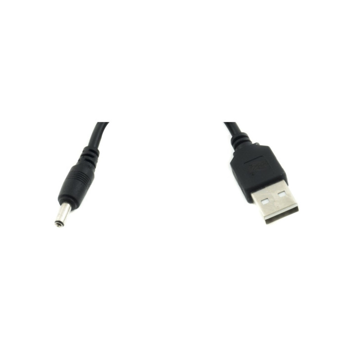 OEM 14G110006100 - Cavo di Alimentazione USB 5V per MP3/MP4 Player - Lunghezza Mt. - Nero