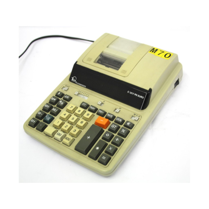 TRIUMPH-ADLER C 1217 PD EURO - Calcolatrice da Tavolo