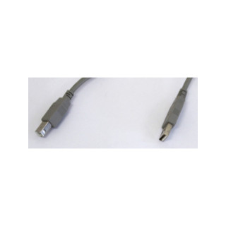 OEM E238099 - Cavo USB 2.0 80°C 30V con Connettori di Tipo A e B per Stampanti e Scanner - Lunghezza Mt. - Grigio