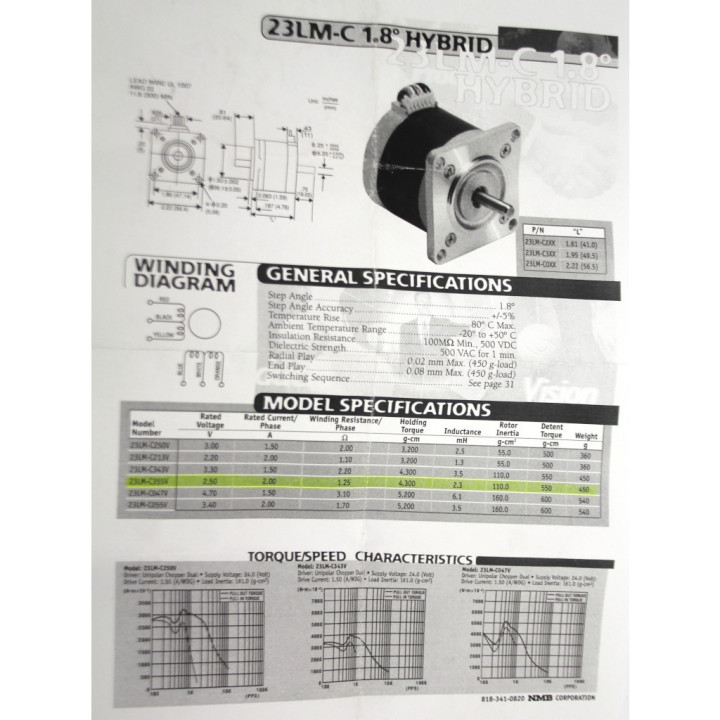 ATROSYN 23LM- C355V - Motore Stepper