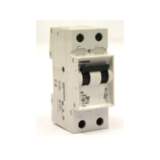 SIEMENS 5SX22 - 2 Pole Circuit Breaker