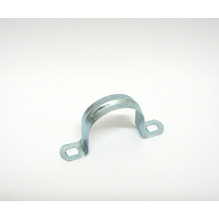 Clevis Metallic to Two Holes 38mm White Zinc Plated