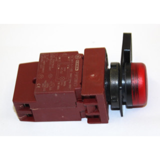 CEMA P9B10VN - Blocco Contatto con Interruttore Azzurro