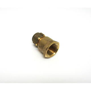 Straight Fitting Brass Tube D.12x1/2 "