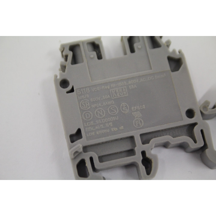 ENTRETEC 5118 M6/8 - Blocco Terminale 6MM²
