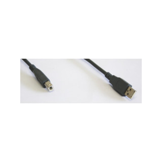 OEM - Cavo USB 2.0 80°C 30V con Connettori di Tipo A e B per Stampanti e Scanner - Lunghezza Mt.