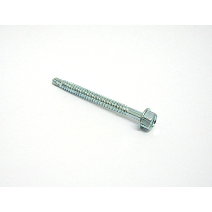 Screw Head Hexagonal Zinc Plated M6.3x70/60mm