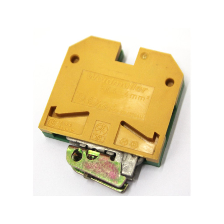 WEIDMÜLLER EK 10 - Morsettiera di Terra a Vite - 2 Vie - 10mm2