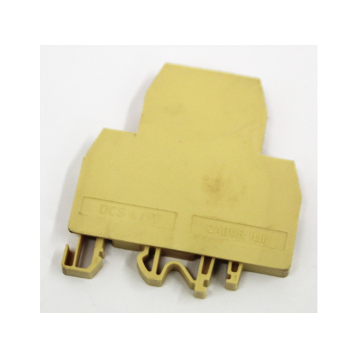 CABUR DCS 4 - Morsetto Passante con Piastra Terminale - 4mm2