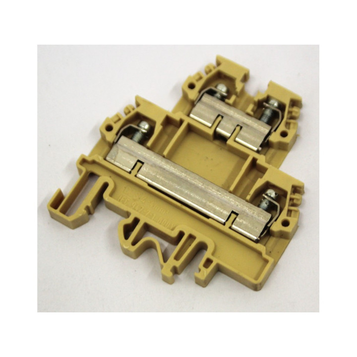 CABUR DCS 4 - Morsetto Passante con Piastra Terminale - 4mm2