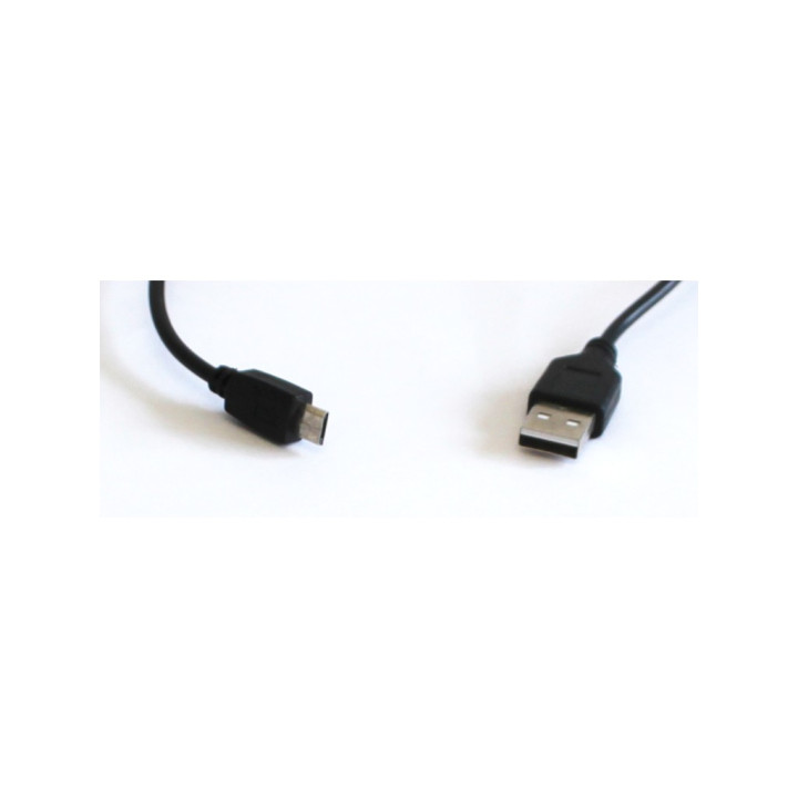 OEM - Cavo USB da USB A a Micro B - Lunghezza Cm. 75 - Nero