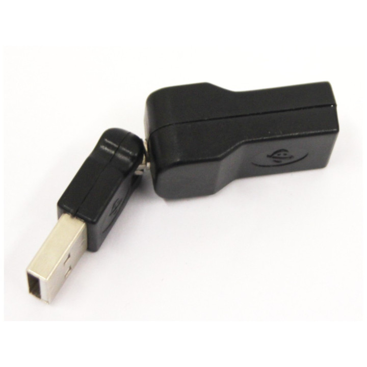 Adattatore USB Maschio USB 2.0 a Femmina USB - Nero