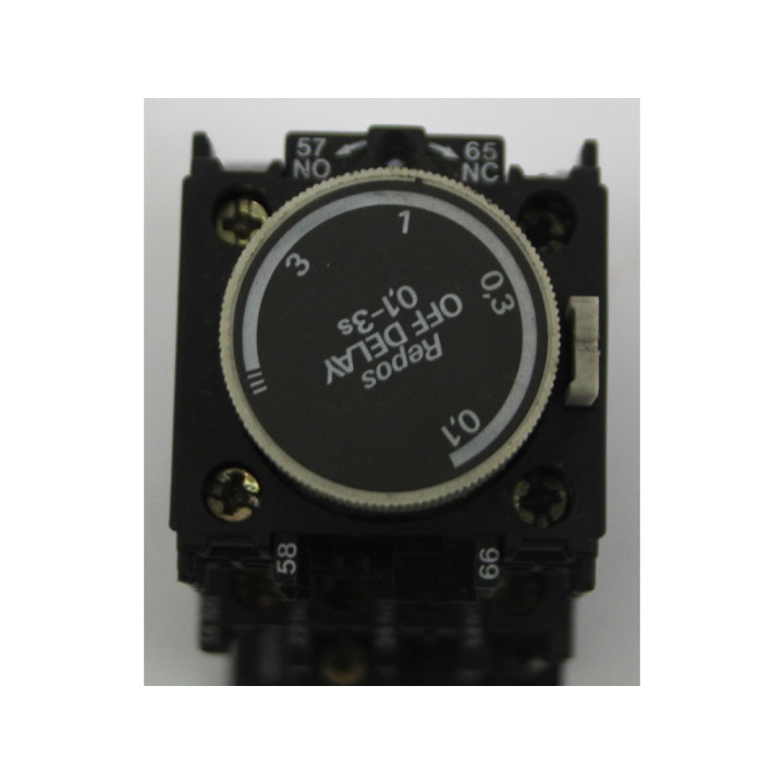 TELEMECANIQUE CA2-DN 1319 + LA3-D20 - Contatto con Time Delay Module 0.1 a 3 S