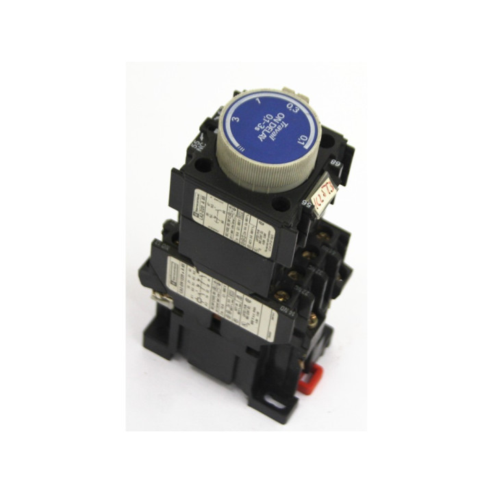 TELEMECANIQUE CA2-DN 1319 + LA3-D20 - Contatto con Time Delay Module 0.1 a 3 S