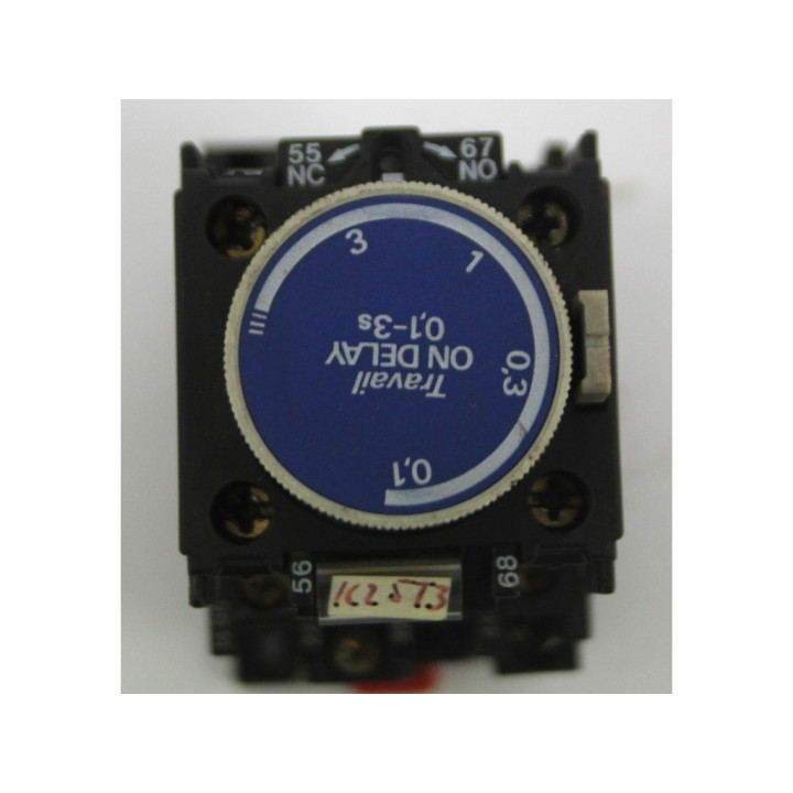 TELEMECANIQUE CA2-DN 1319 + LA3-D20 - Contatto con Time Delay Module 0.1 a 3 S