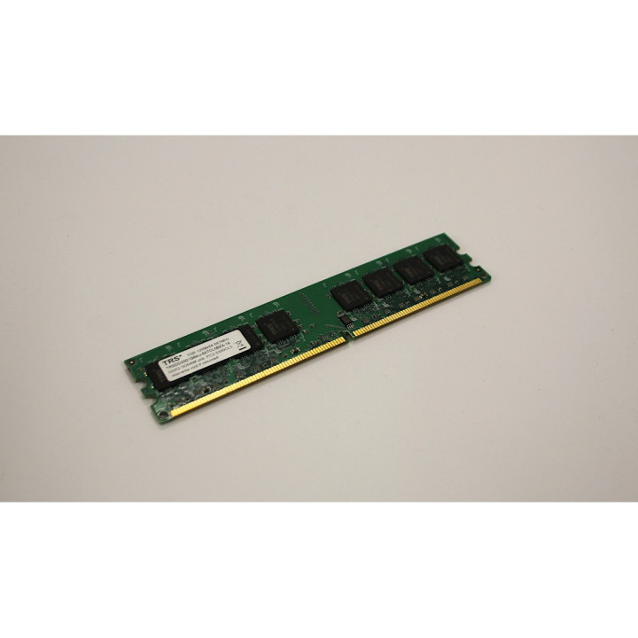 TRS TRSDD2001G64U-667CL5BZX-16 - Memoria Ram 1GB - DDR2 667Mhz - NON ECC