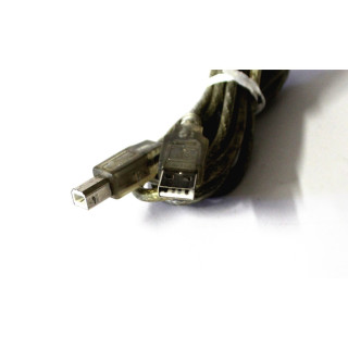 OEM 24AWGX2C  - Cavo USB 2.0 - Trasparente - 140cm - 30V