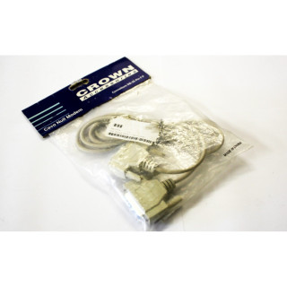 CROWN SER25F25M - Cavo Null Modem - Connettore DB-25 Pin - F/F - 2mt