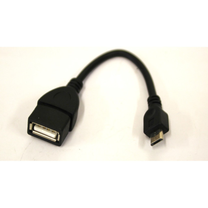 OEM MF010C - Cavo USB Nero - M/F - 10cm