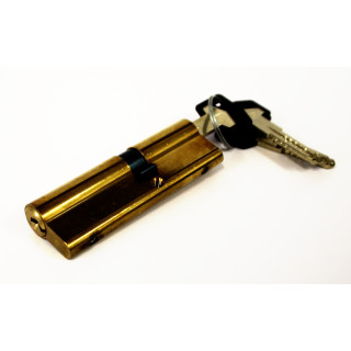 MG PBA900372 - Serratura a Cilindro con Chiave - 96 mm - Ottone - 5 Chiavi