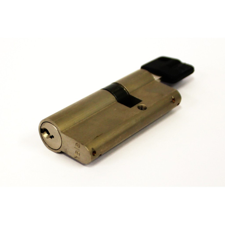 YALE - Serratura a Cilindro con Chiave 91 mm - Ottone - 3 Chiavi