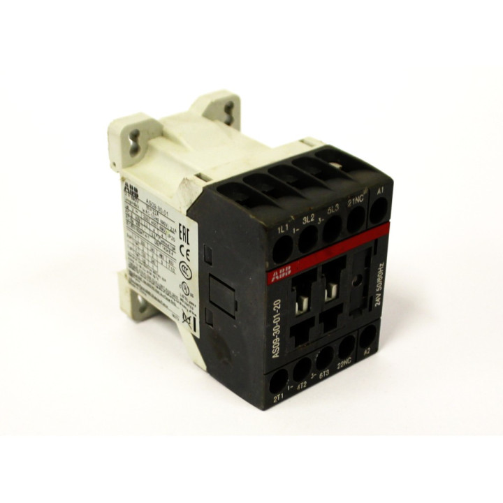 ABB AS09-30-01-20 Contattore Magnetico - 5 Poli - 24V - 50/60Hz