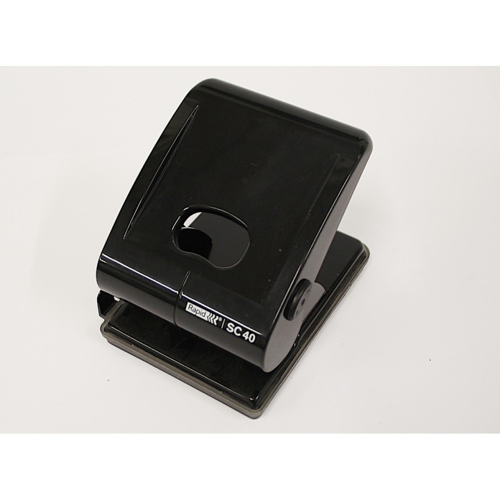 LEBEZ COD-10 Bucatrice per Fogli - Ferro - Blu - Vaschetta in Plastica