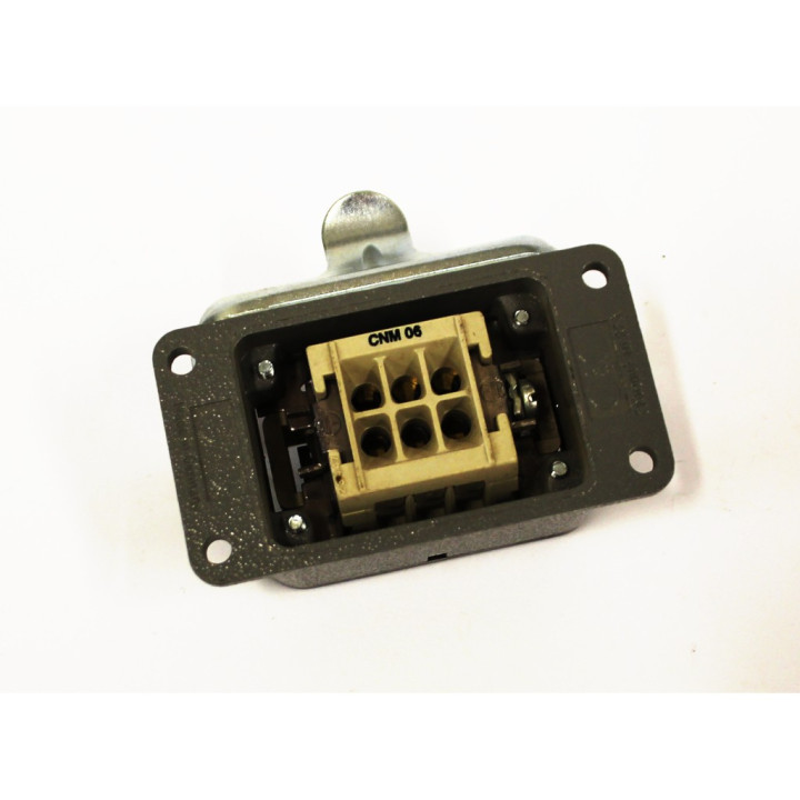 ILME CNM-06 Connettore Spina - 16A - 380V - Grigio