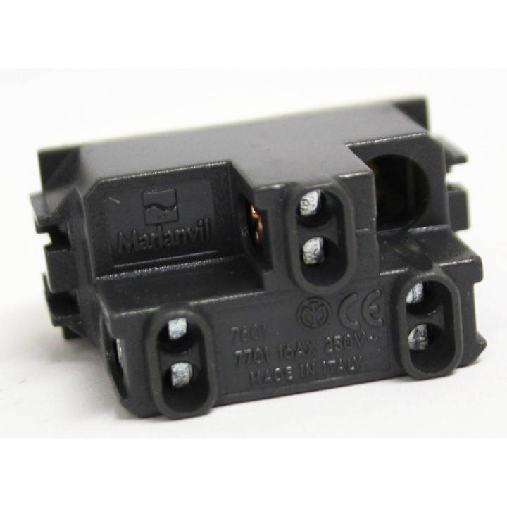 MARLANVIL 7701M Interruttore - Bianco - 16A - 250V