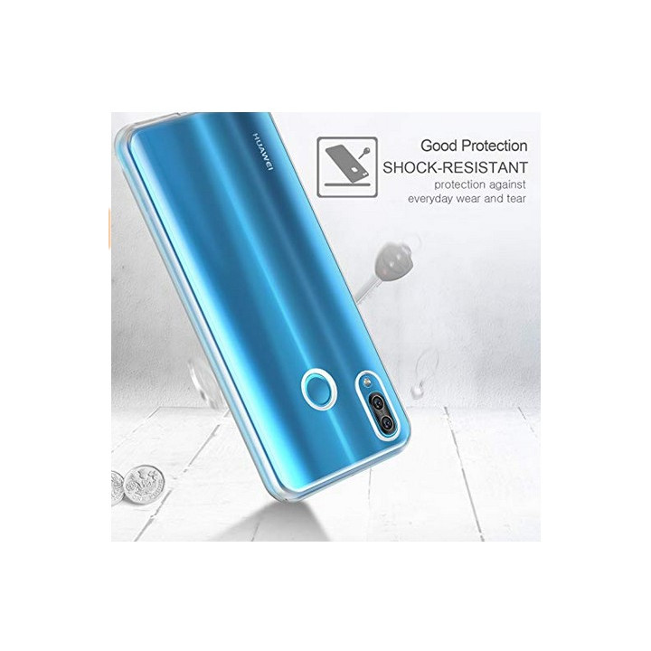 Leathlux Cover + pellicola per Huawei P20 Lite/Huawei P11 Lite 5.84" 