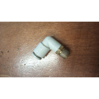 SMC- 7x Raccordi a L Filetto 1/8" Maschio per Tubi da 6mm