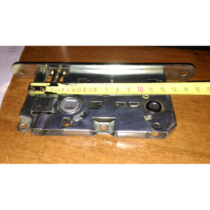 AGB - Serratura da Incasso per Porte con Forontale Cromato