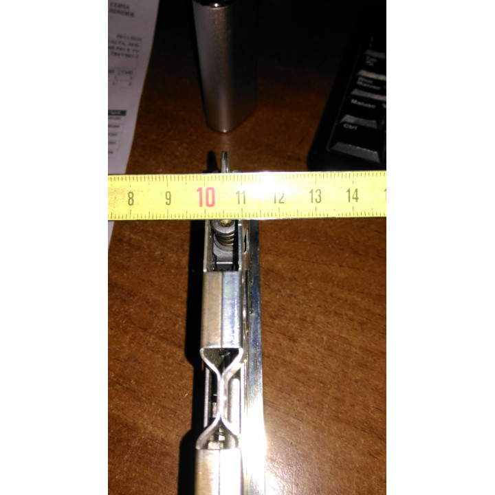 AGB - Serratura da Incasso per Porte con Forontale Cromato