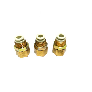 SMC - 4x Raccordi Diritto Ottone M/F per Tubo da 6mm